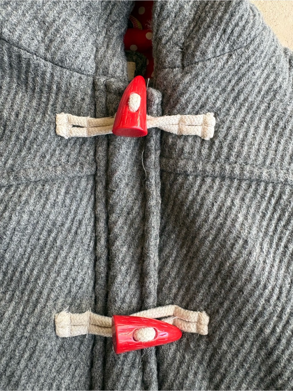 Mini Boden Wool Blend Jacket Size 5/6 - Picture 3 of 3